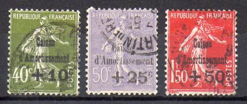 France Year 1931 Yvert No. 275/77 (o)